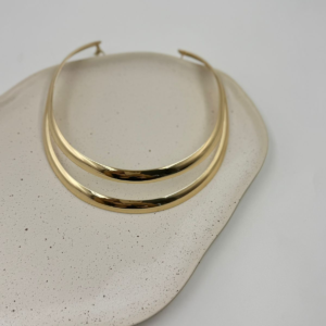 Colar Aro Liso Duplo