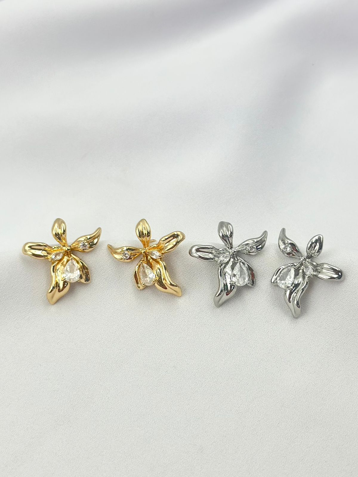 Brinco flor orgânica