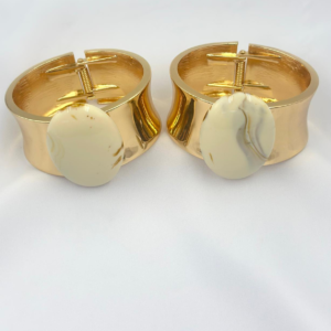 Bracelete Liso Com Madrepérola