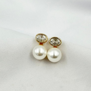 Brinco Ponto De Luz com Pérola