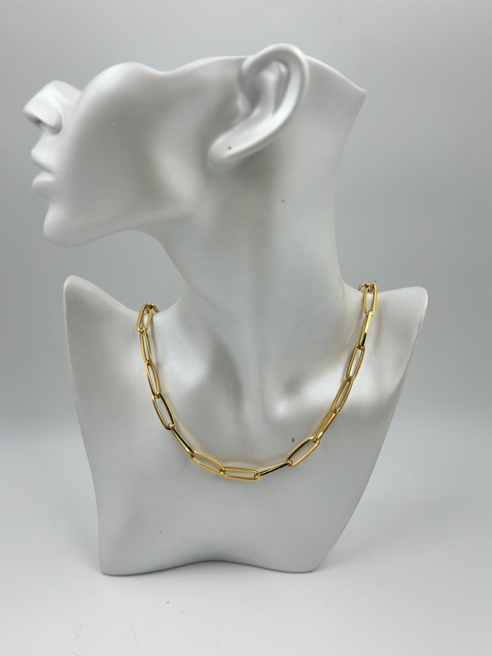 Colar Corrente Verniz Italiano