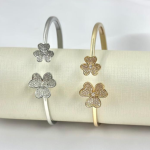 Bracelete Duas Flores