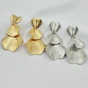 Brinco 03 Leques Texturizados