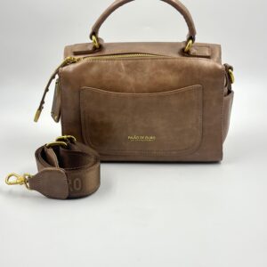 Bolsa Pavão De Ouro Modelo Baú