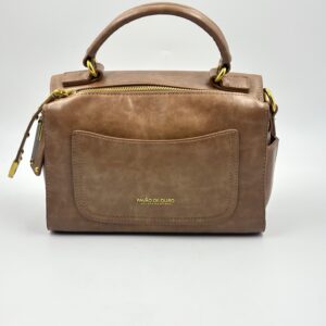 Bolsa Pavão De Ouro Modelo Baú