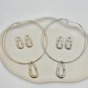 Conjunto Aro Gota