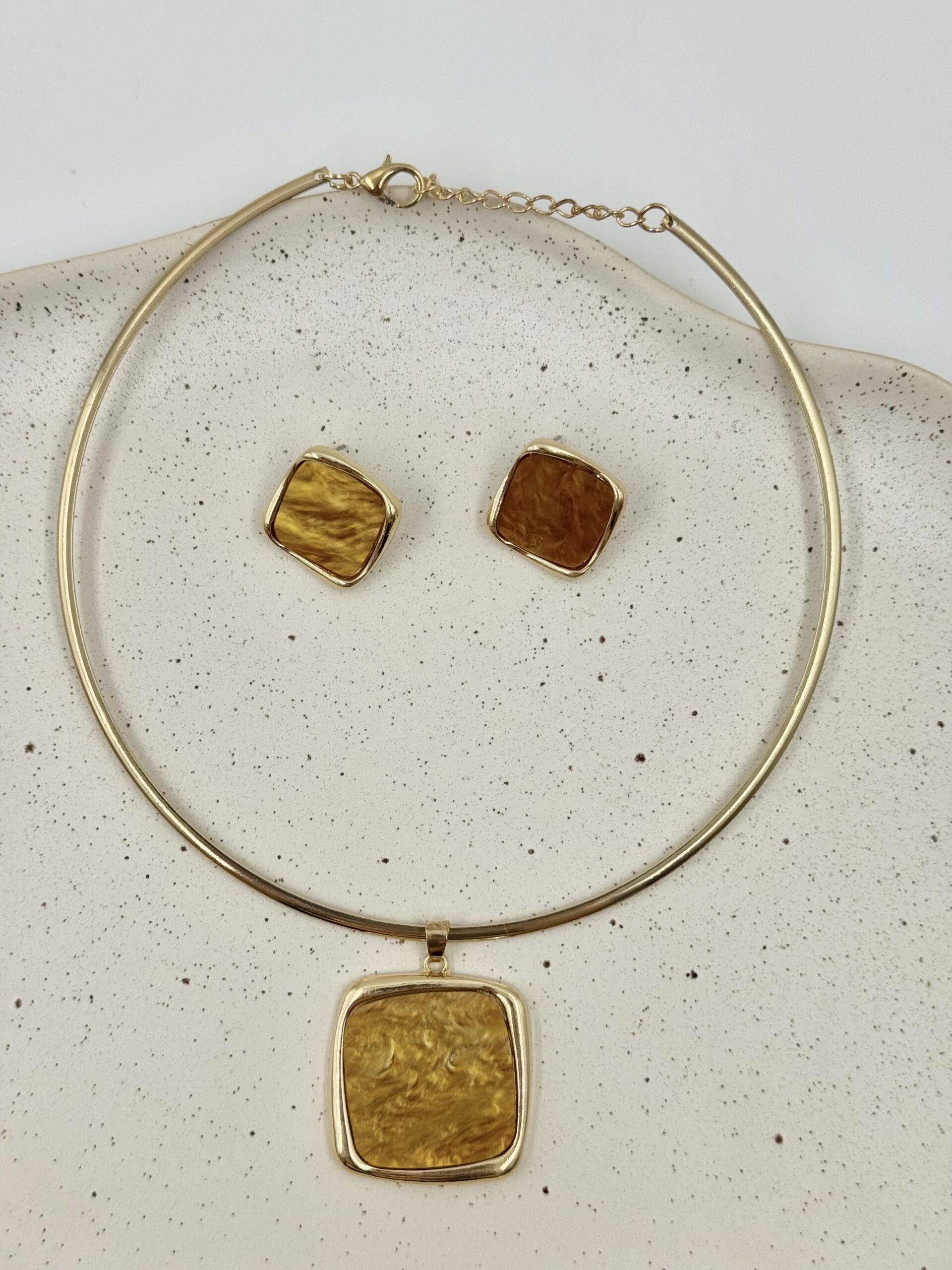 Conjunto Aro Marmorizado
