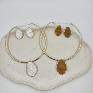 Conjunto Oval Orgânico