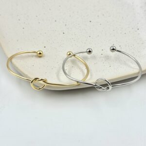 Bracelete No Acabamento Nó