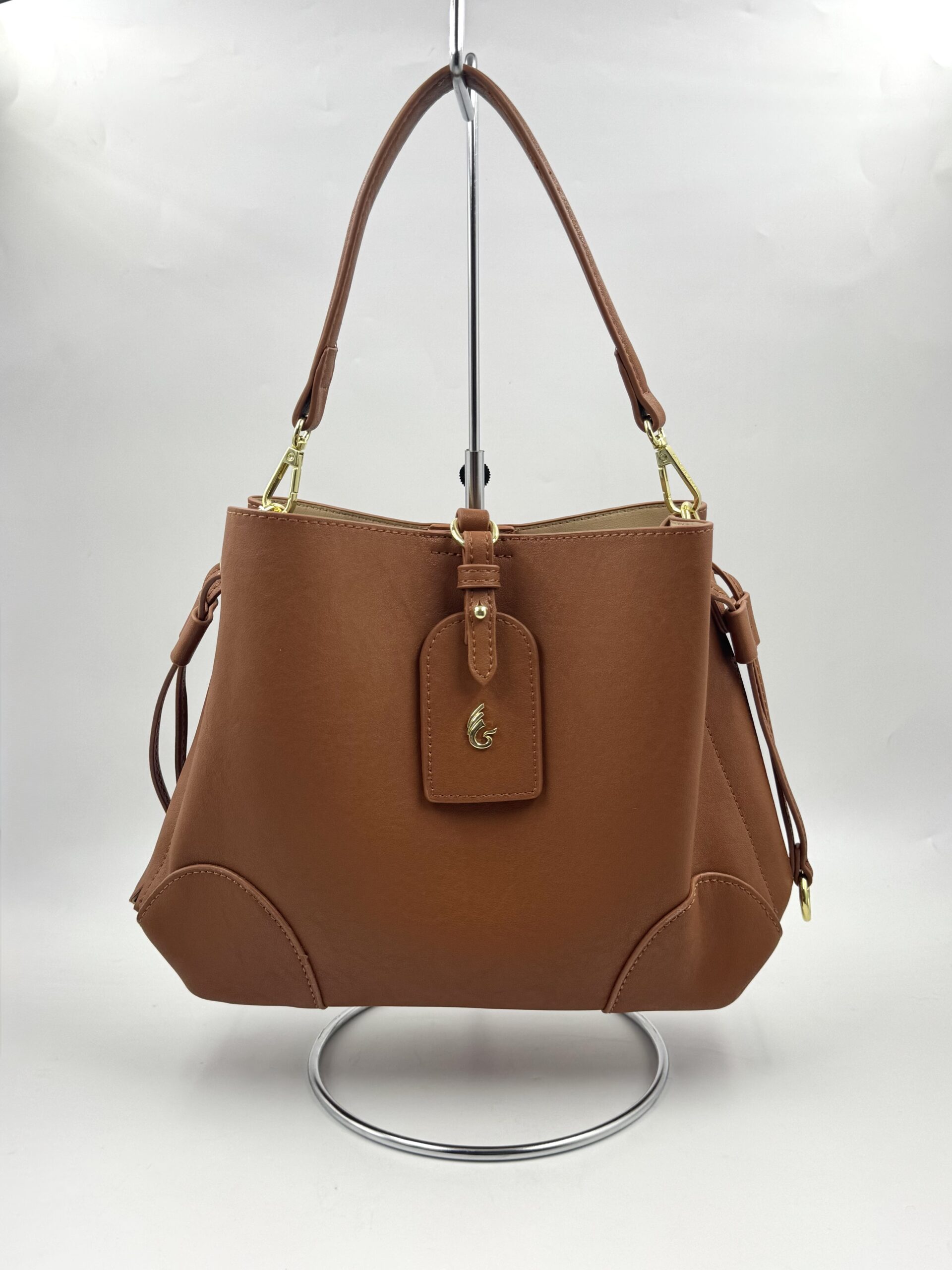 Bolsa Pavão De Ouro Modelo Saco