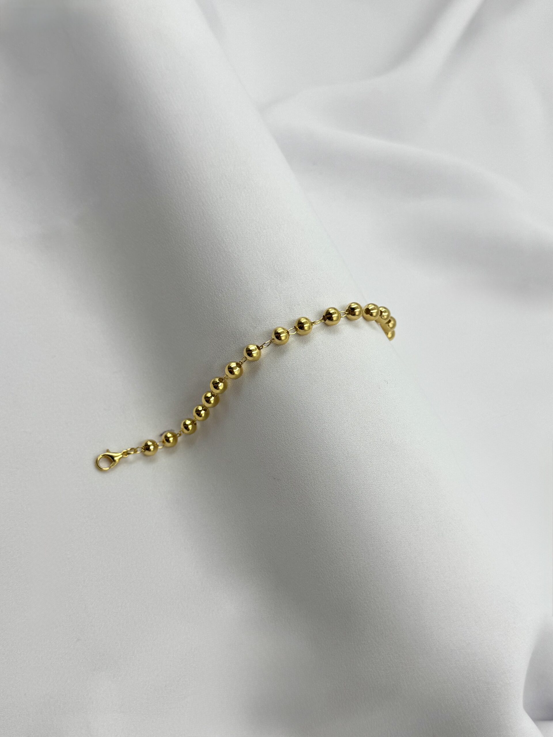 Pulseira  De Bolinhas Esféricas