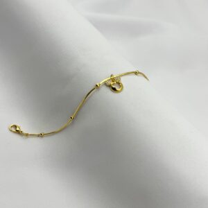 Pulseira Veneziana Com Pingente Do Mickey Mouse
