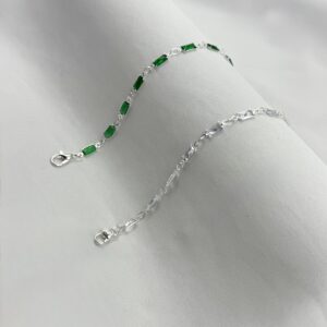 Pulseira Pingentes Retangulares