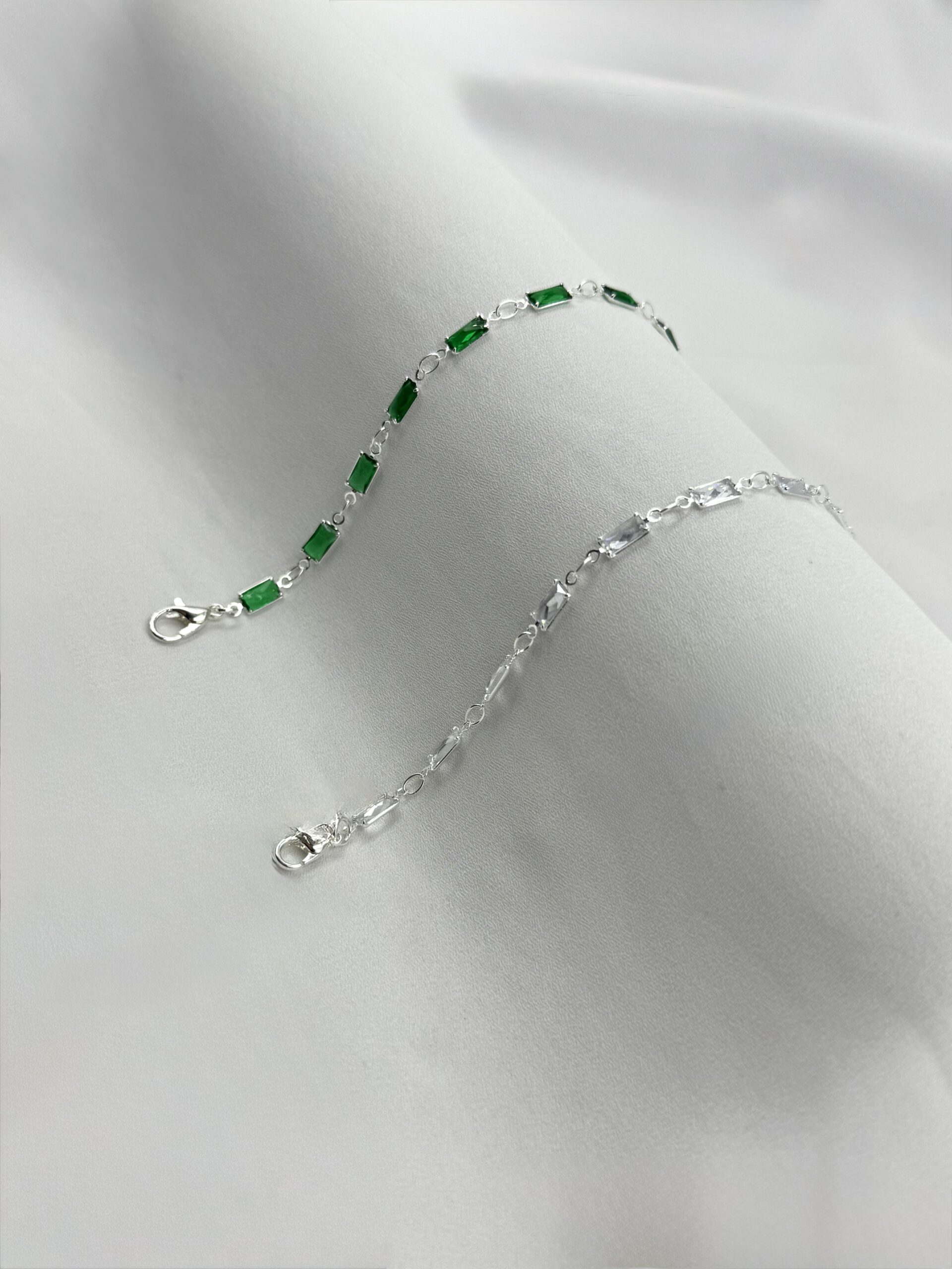 Pulseira Pingentes Retangulares