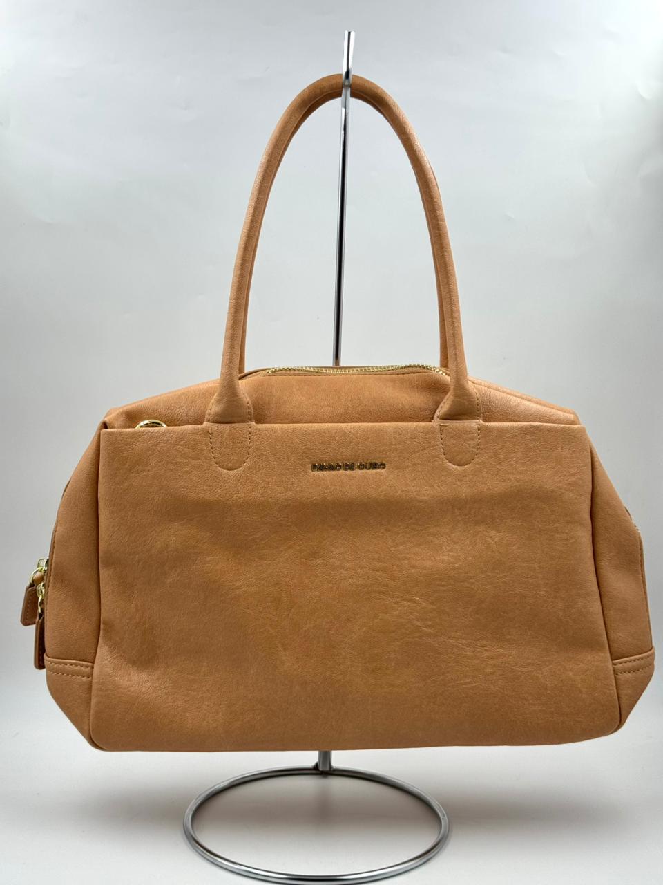 Bolsa Pavão De Ouro Modelo Tote