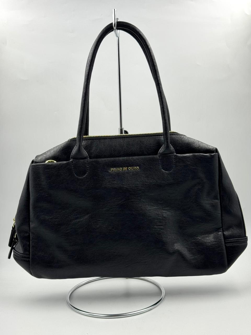 Bolsa Pavão De Ouro Modelo Tote