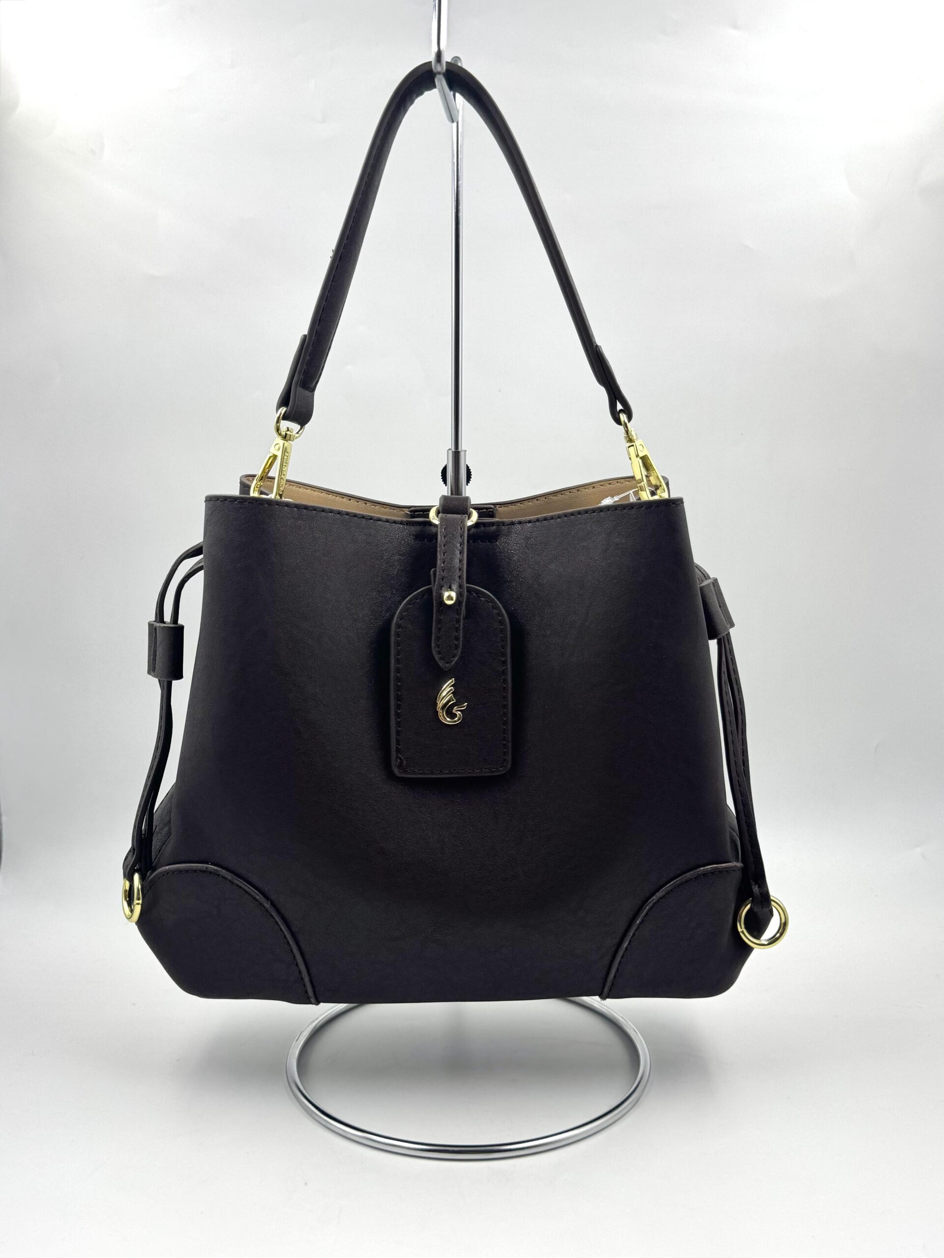 Bolsa Pavão De Ouro Modelo Saco