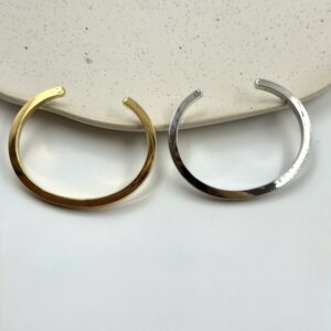Bracelete Liso Achatado