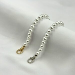 Pulseira Pérolas Elo Cravejado