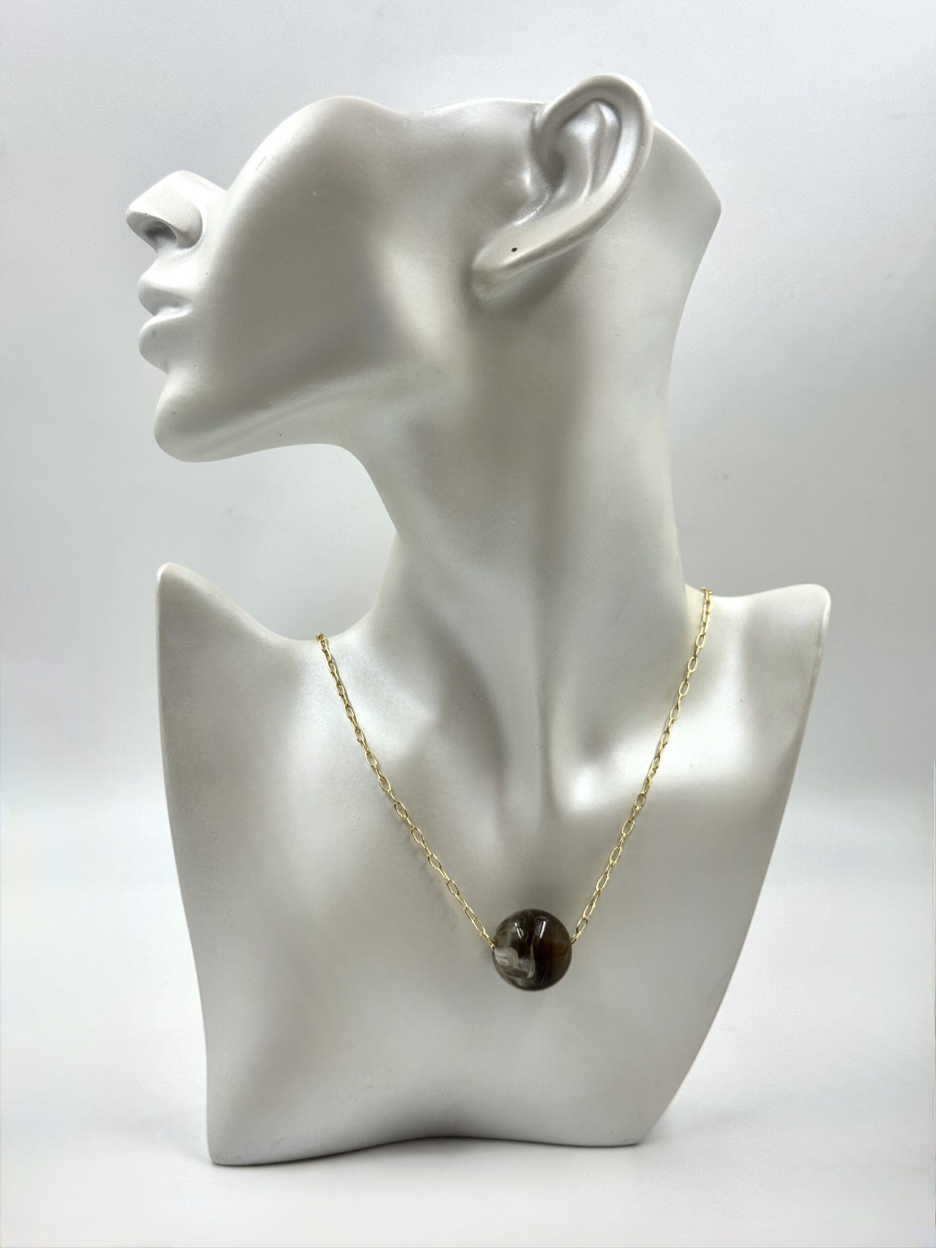 Colar Longo Cartier Com Esfera