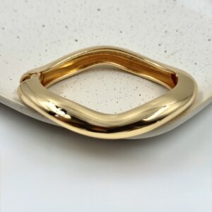 Bracelete Liso Ondulado