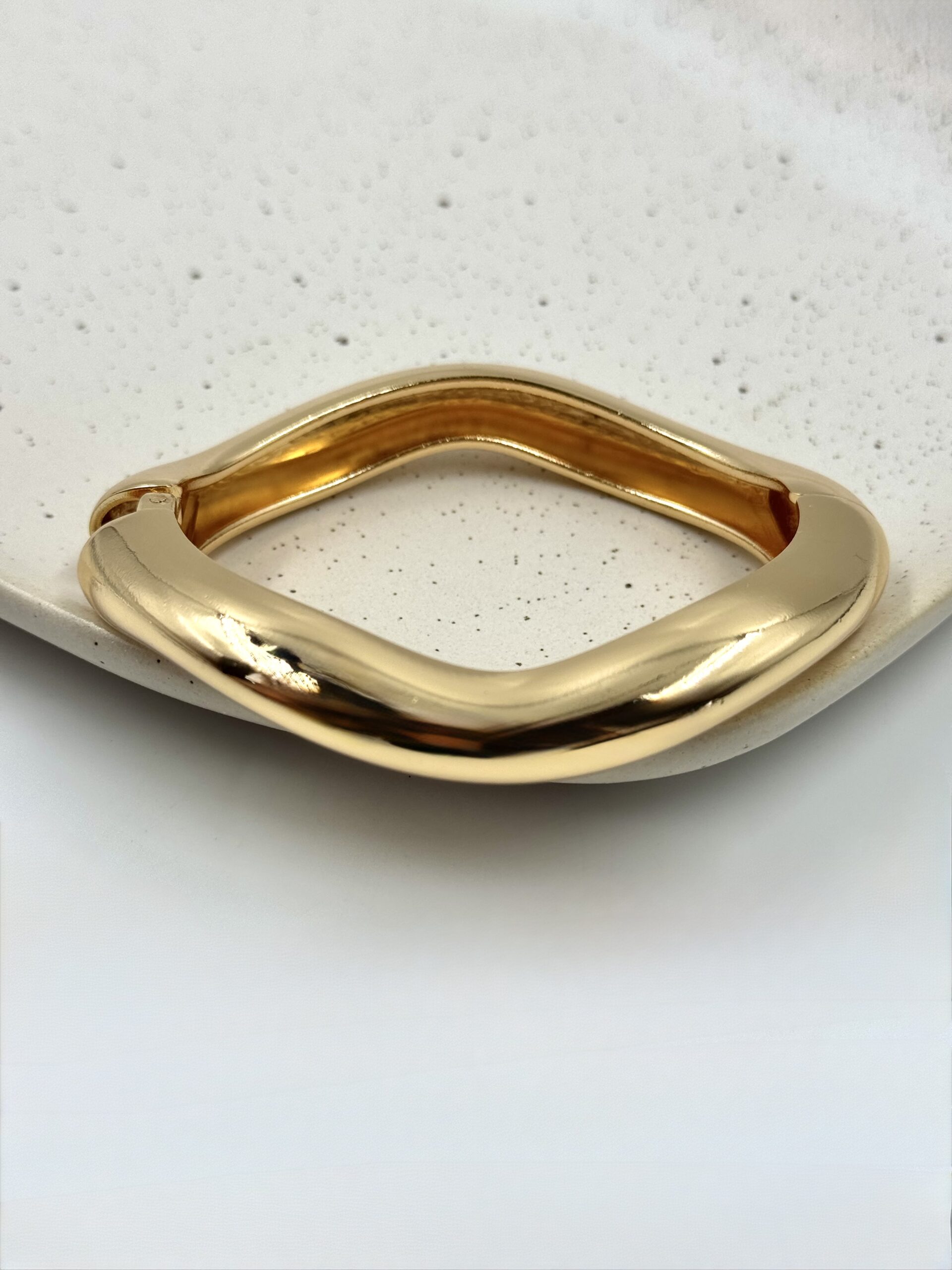 Bracelete Liso Ondulado