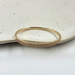 Bracelete 03 Fileiras Cravejado