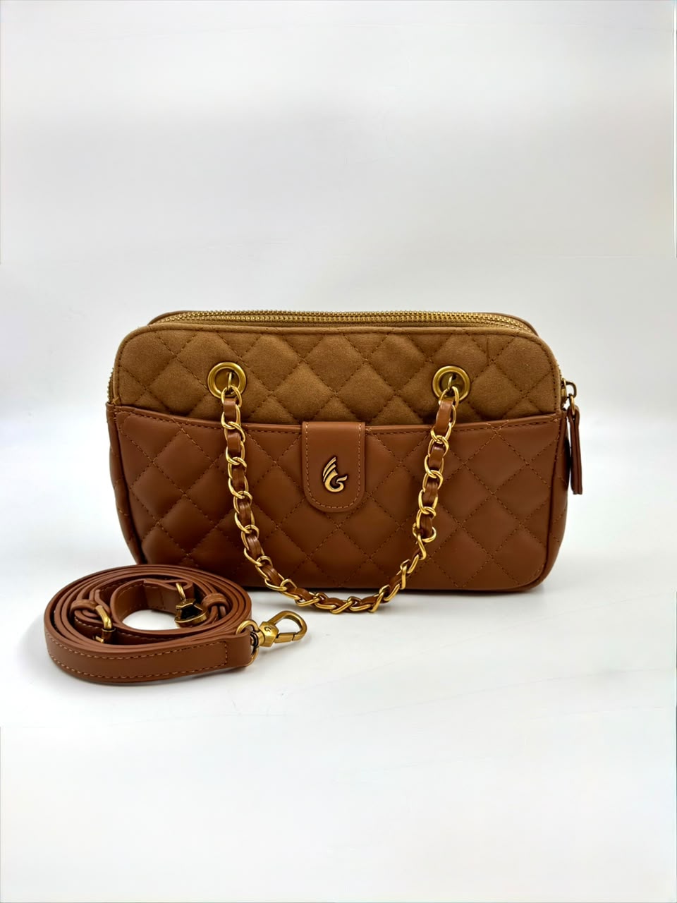 Bolsa Pavão Prime Modelo Matelassê