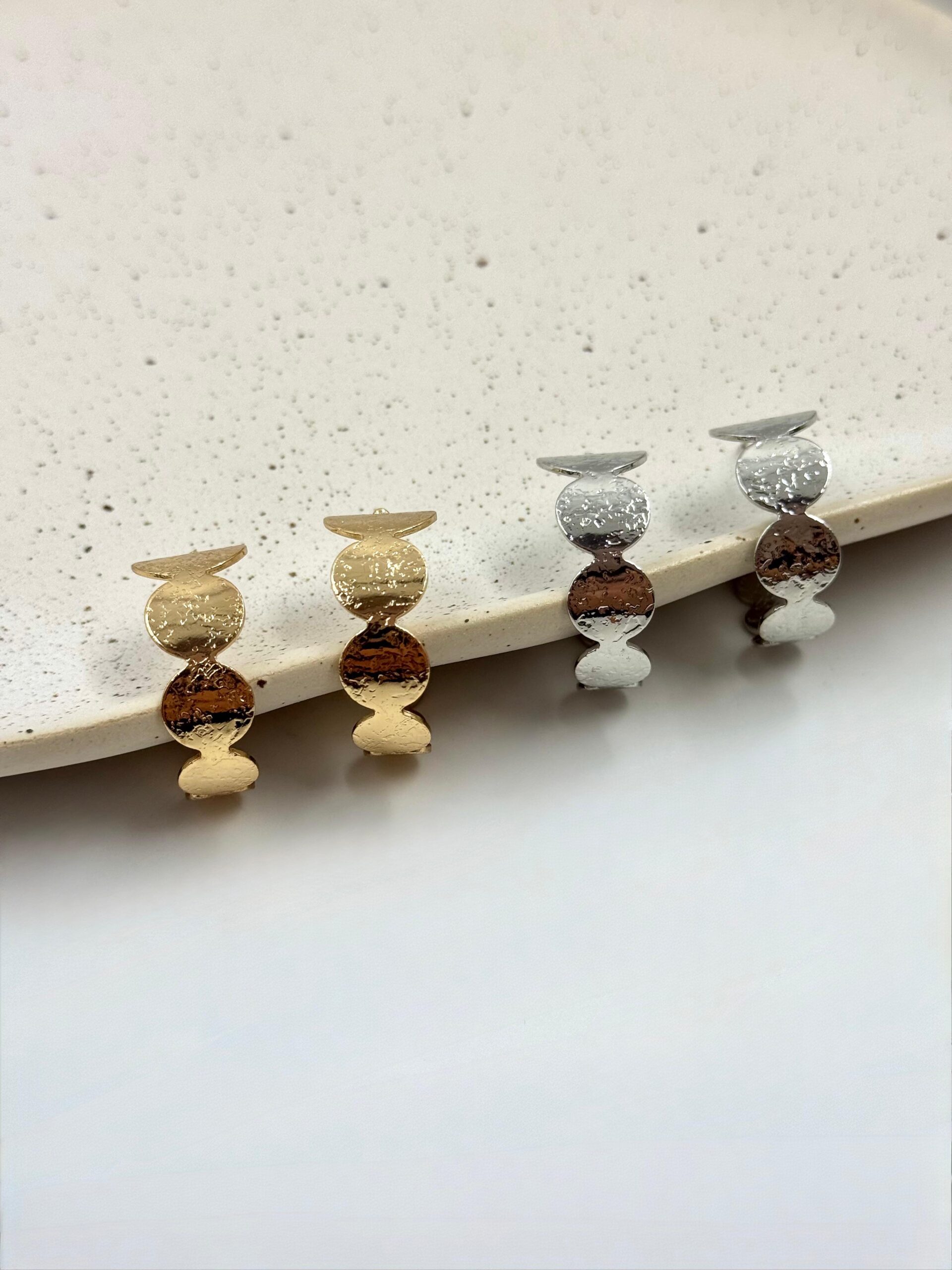 Brinco Argola Medalha