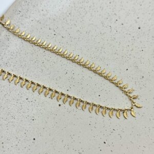 Colar Escamado Texturizado