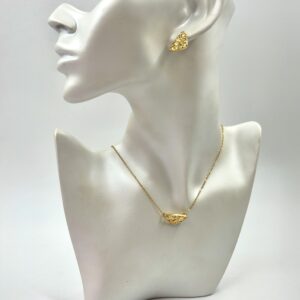 Conjunto Martelado Folheado
