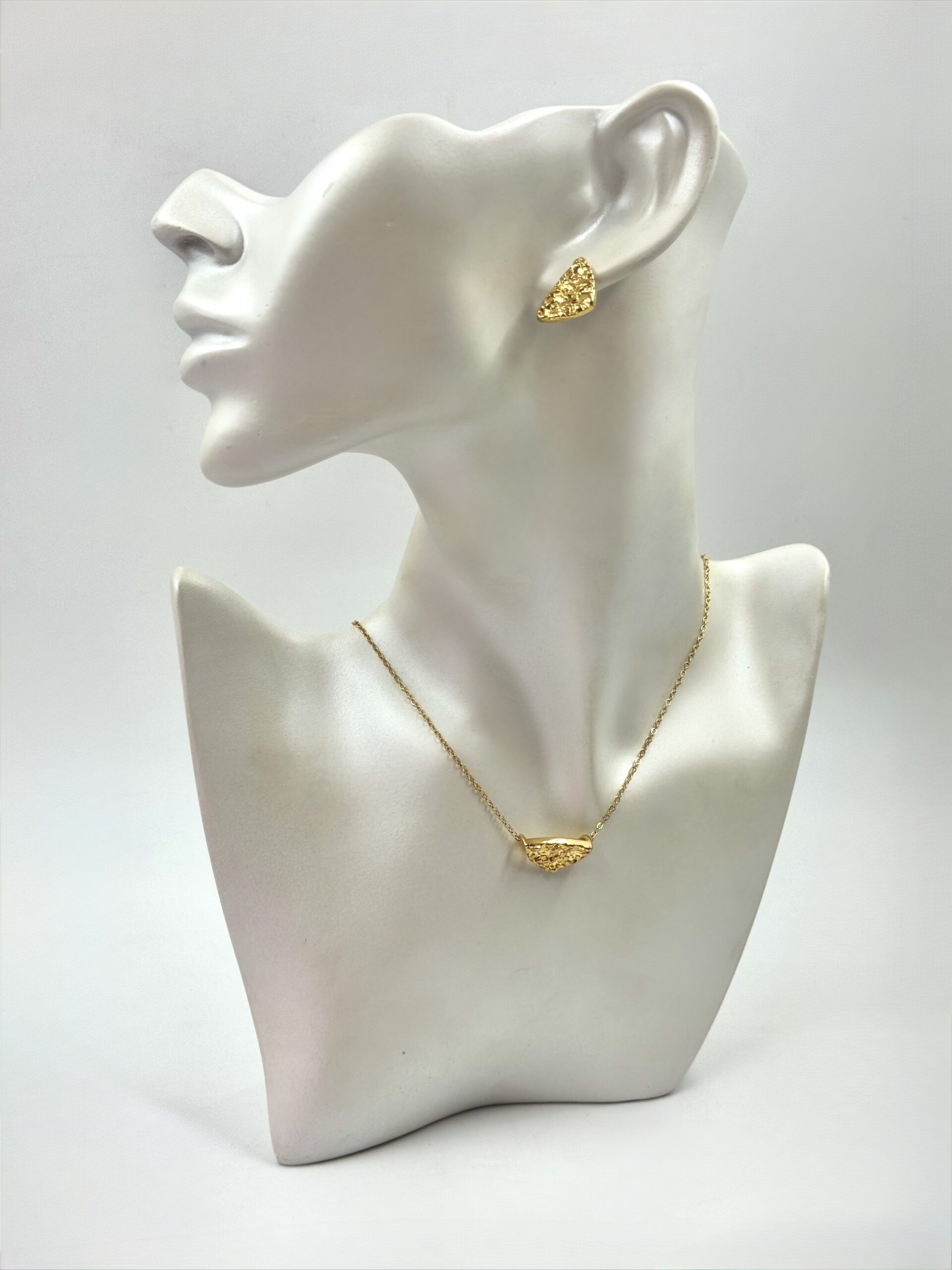 Conjunto Martelado Folheado