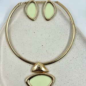 Conjunto Aro Formato Gota