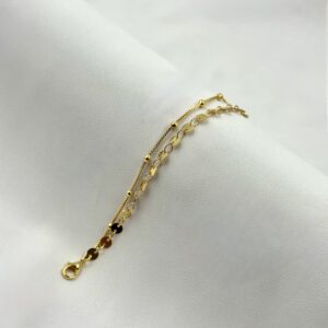 Pulseira Dupla De Bolinhas