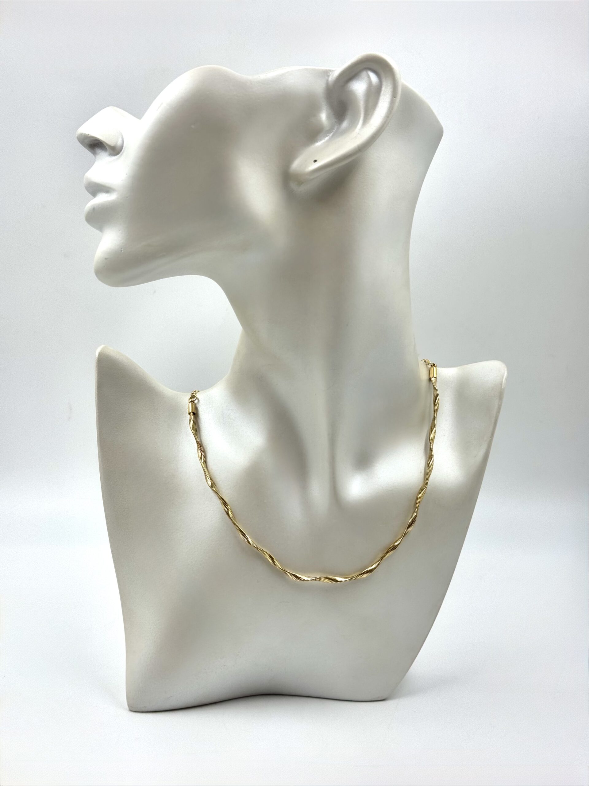 Colar Choker Malha Torcida