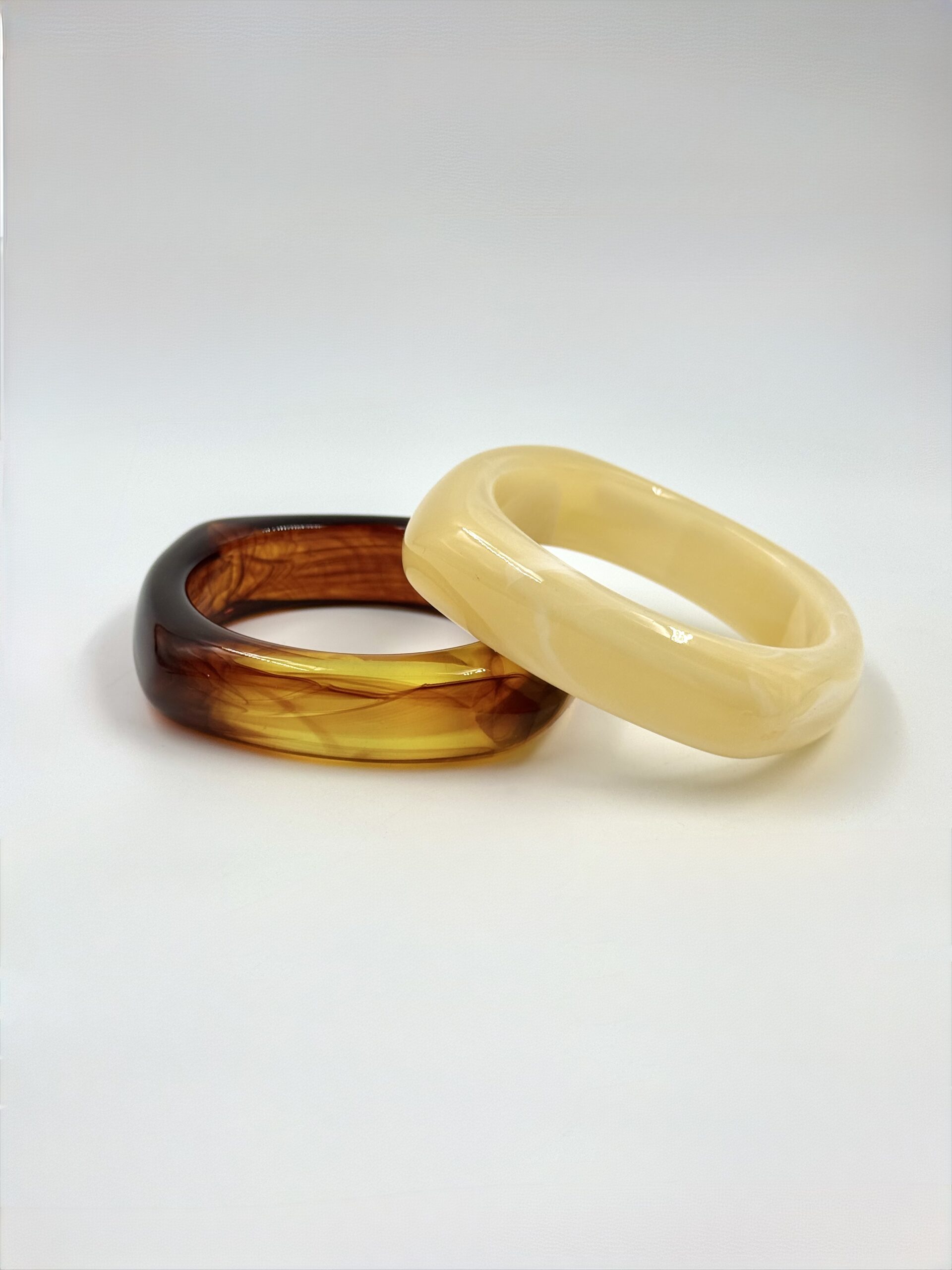Bracelete Resina Marmorizado