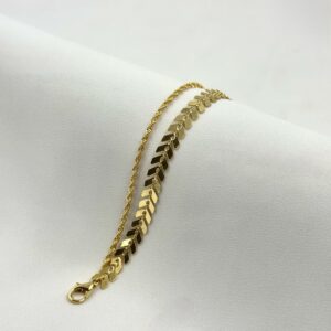 Pulseira Dupla Escama