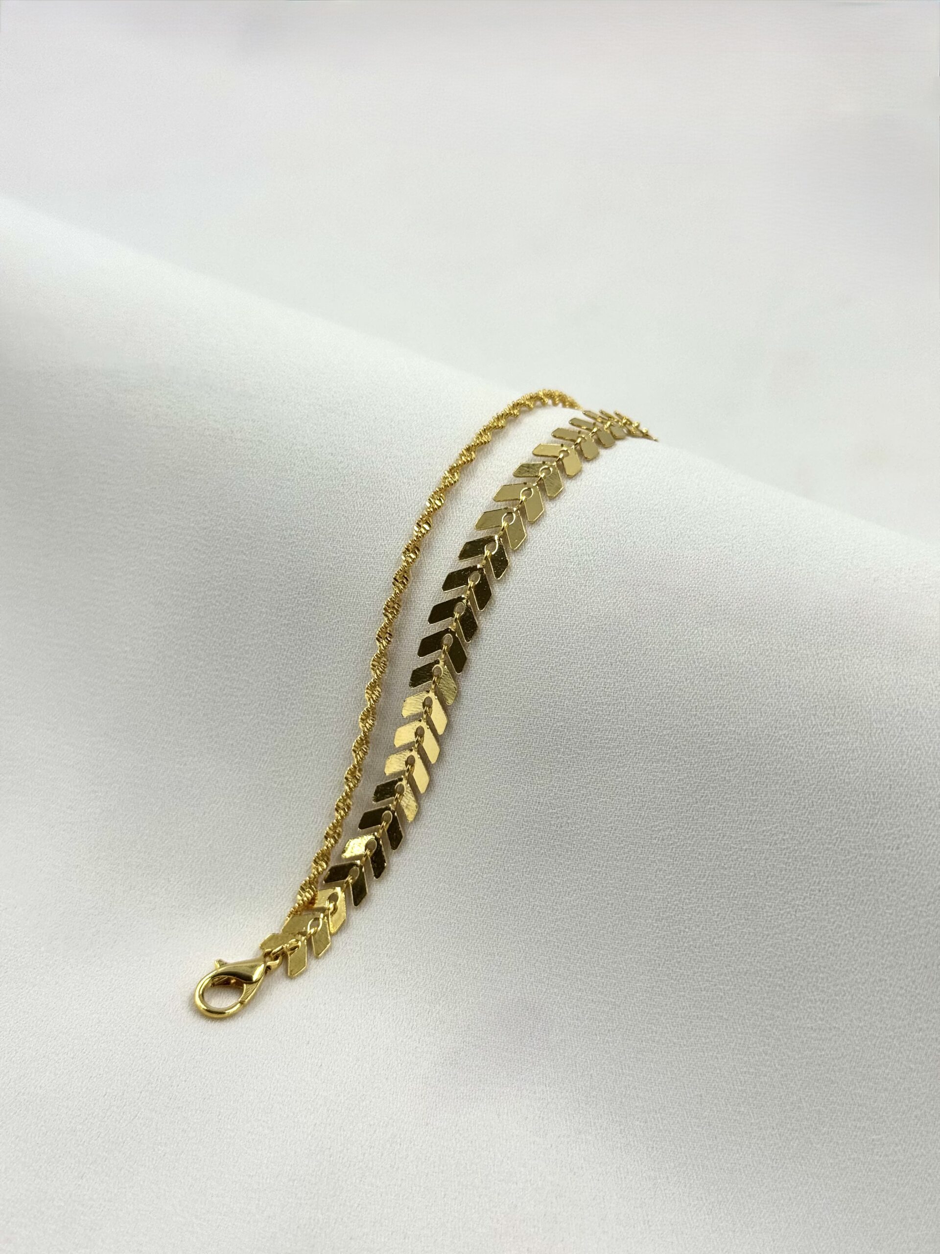 Pulseira Dupla Escama